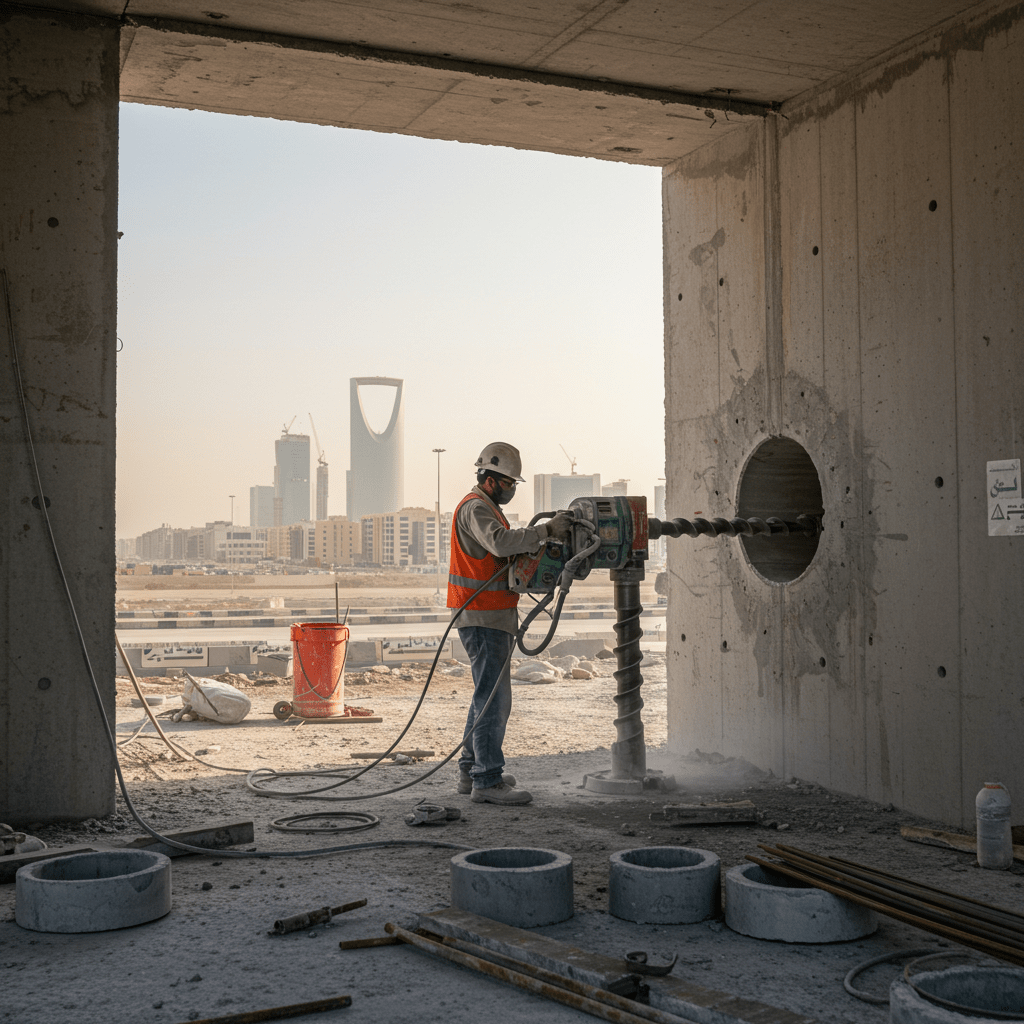 شركة تخريم خرسانة بالرياض
