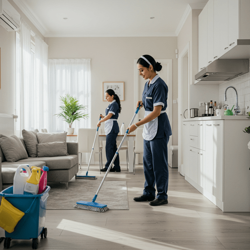 عاملة مقيمة بالشهر الرياض