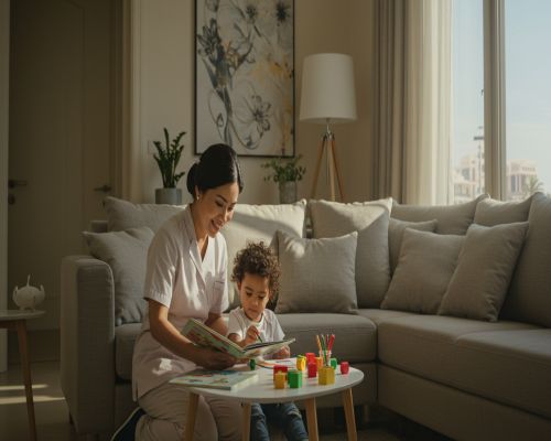 جليسة اطفال بالشهر جدة المروة