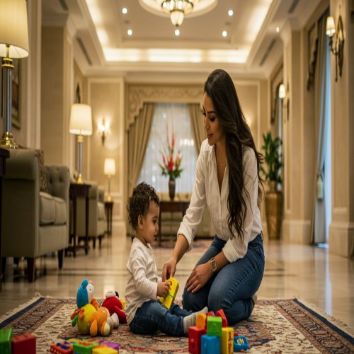 مربية اطفال أبها