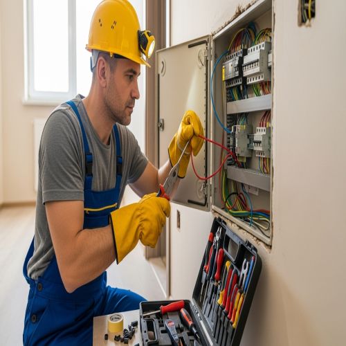 مقاول كهرباء وتشطيب الجبيل