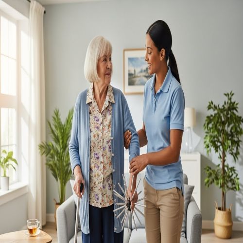 جليسة مسنين بالشهر الدمام