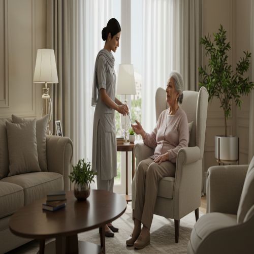 جليسة مسنين بالشهر بجدة حى الفيحاء